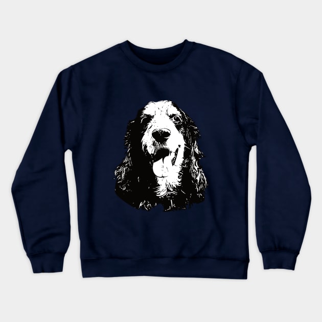 Cocker Spaniel Crewneck Sweatshirt by DoggyStyles